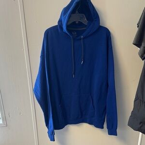 Fruit of the Loom Royal Blue Hoodie